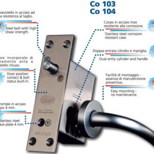 Zamki elektromagnetyczne Co 103, Co 104