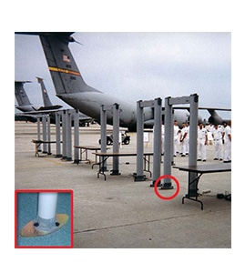 Płyty stabilizacyjne do zastosowań przenośnych