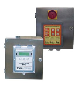 Terminal sterujący taśmą transportową